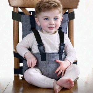 Adjustable Gray Kids Chair Harness